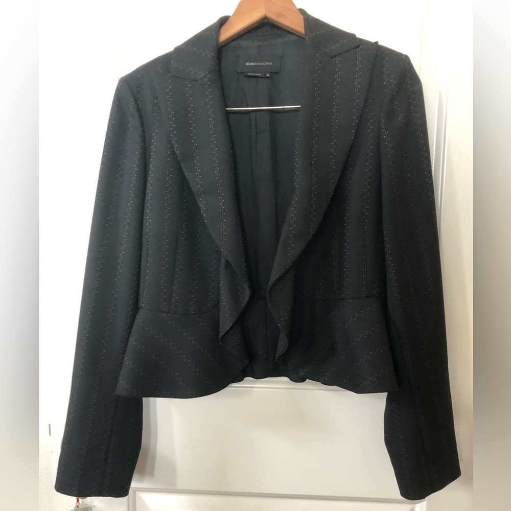 Rare Vintage BCBG Max Azaria Peplum Blazer
